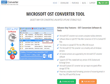 Tablet Screenshot of microsoftostconverter.com